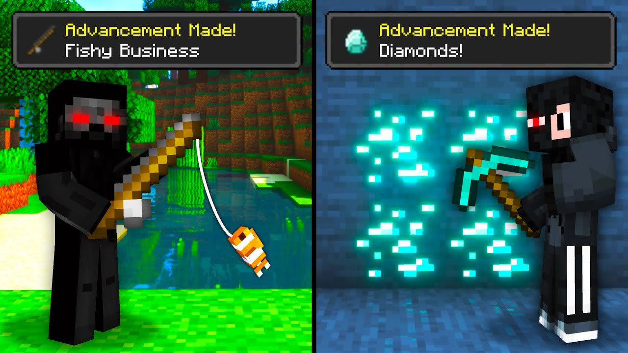 BUSZ vs EKIPA RAPY (minecraft achievement race)