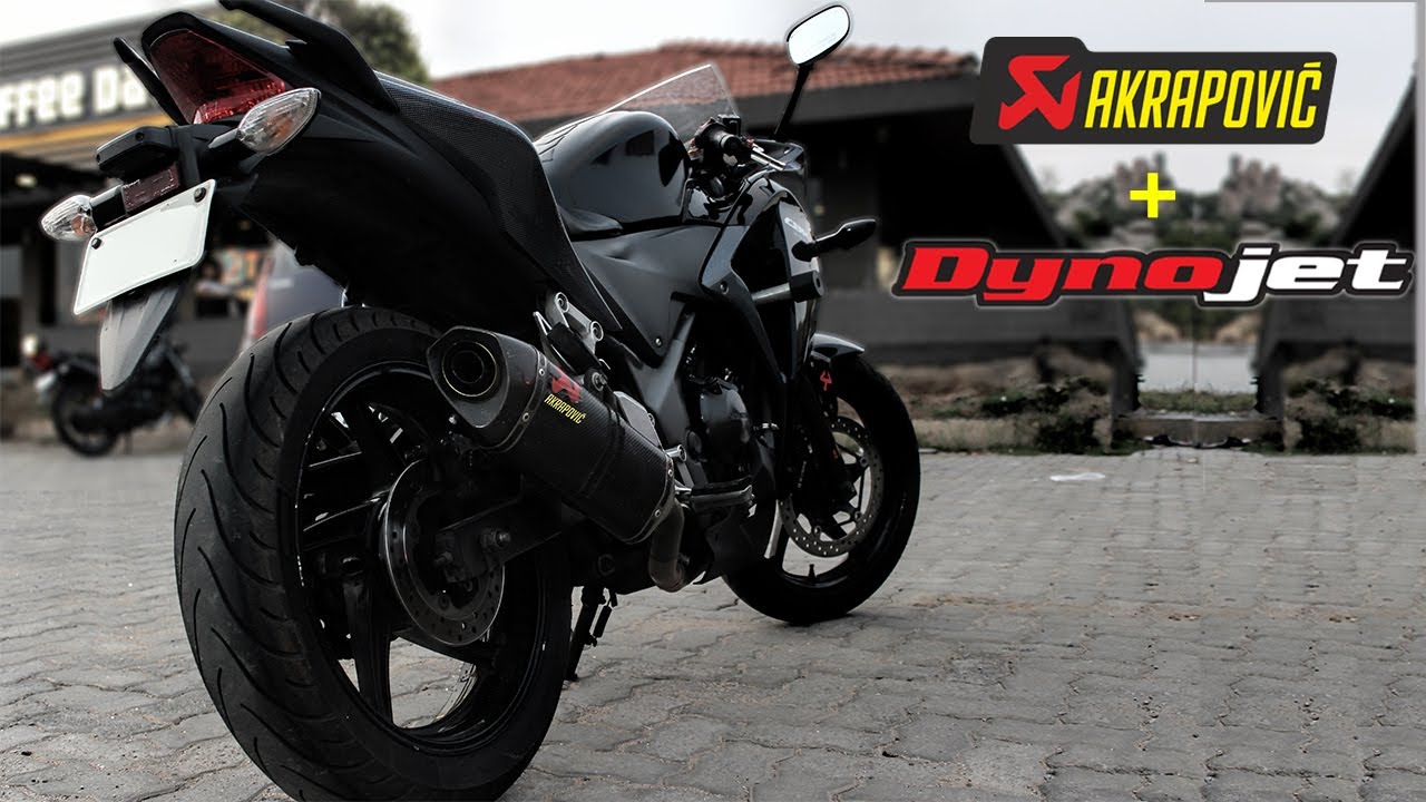 Finally The Performance Modified CBR250R || Akrapovic & Dynojet