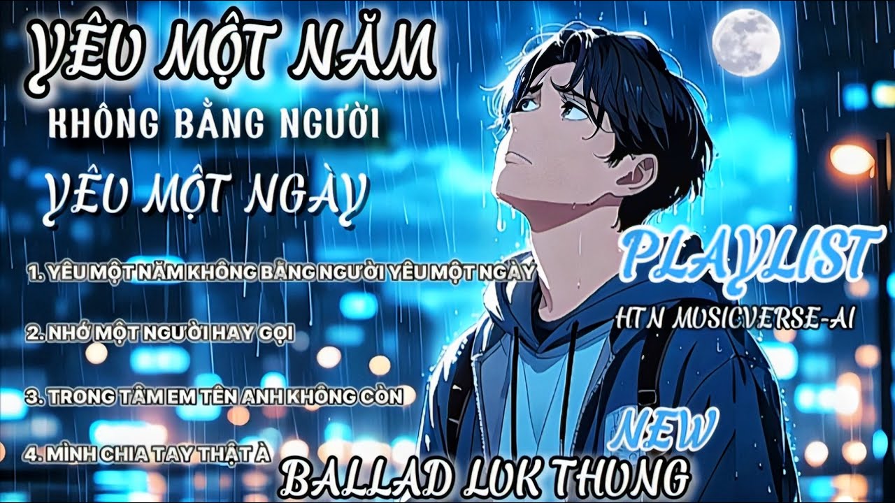 Playlist Ballad Lofi Luk Thung |Yêu Một Năm Không Bằng Người Yêu Một Ngày| Nhạc Tâm Trạng Buồn 2025