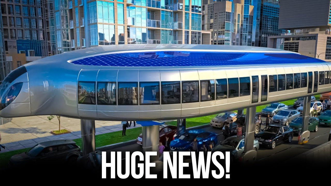 The INCREDIBLE Public Transport System In The FUTURE