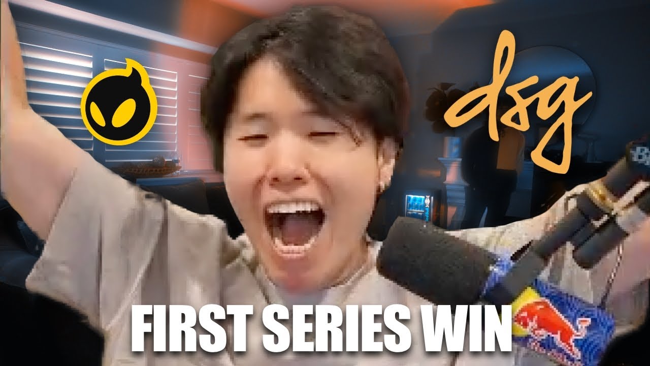 Disguised Toast Reacts to FIRST EVER series win in League of Legends