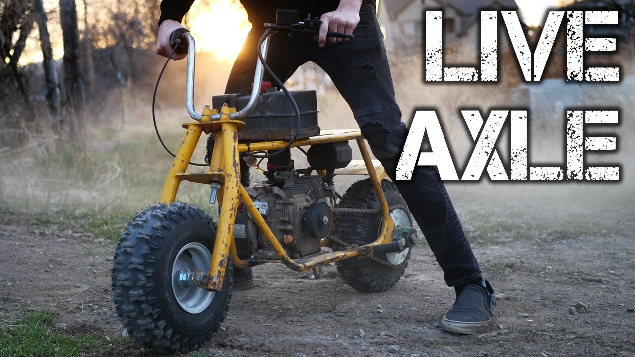 Mini Bike Live Axle Conversion