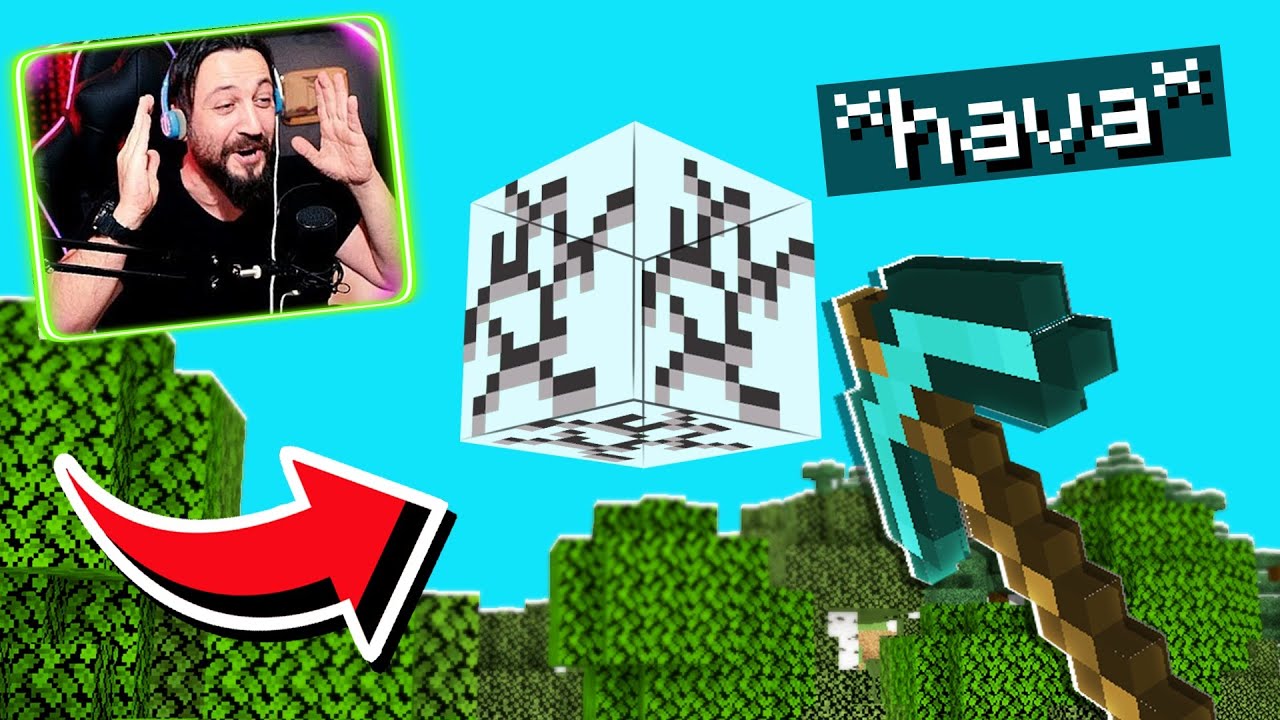 minecraft AMA her şeyi kırabiliyorum !