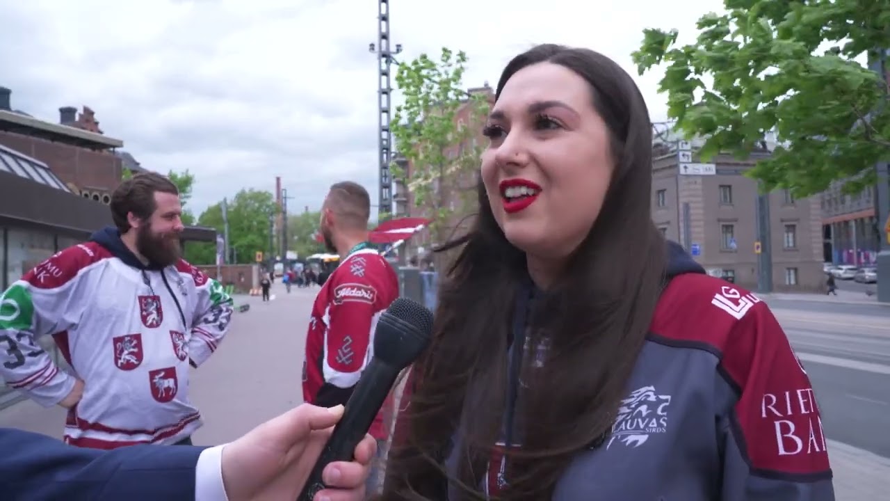 Fani pirms bronzas spēles | Hokejs