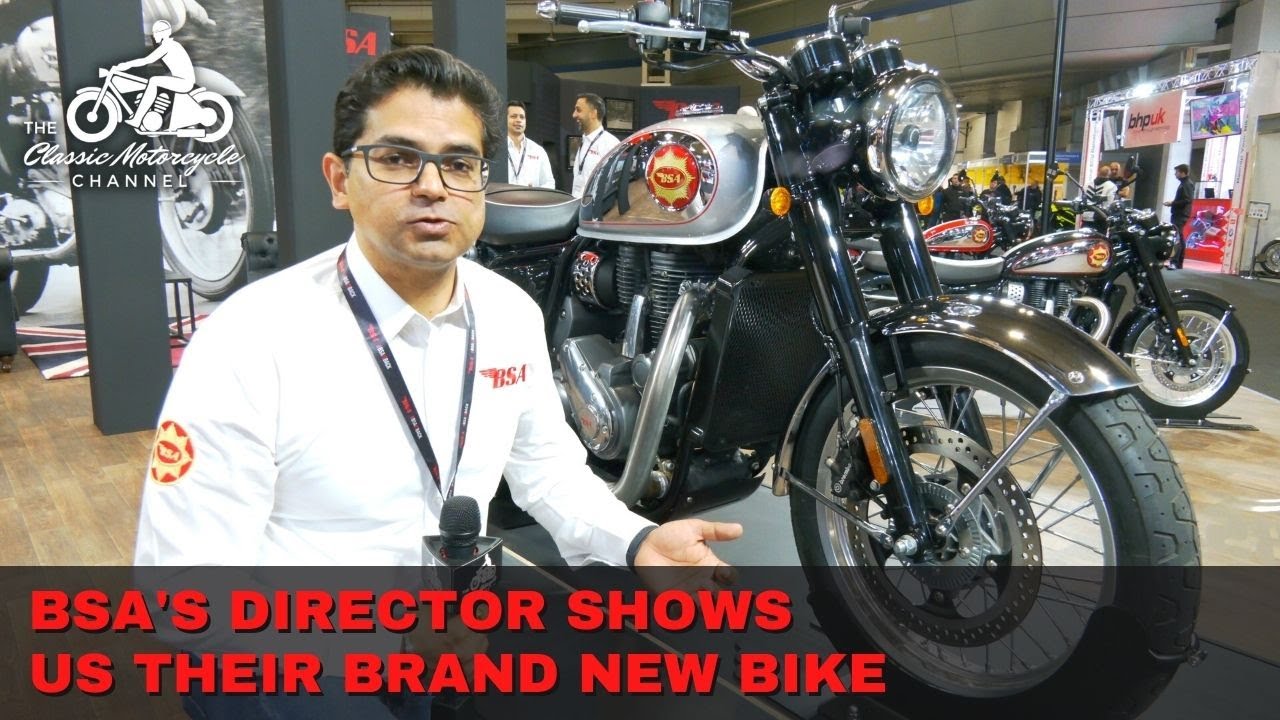 New BSA Gold Star Motorcycle - Detailed Look at Motorcycle Live 2021