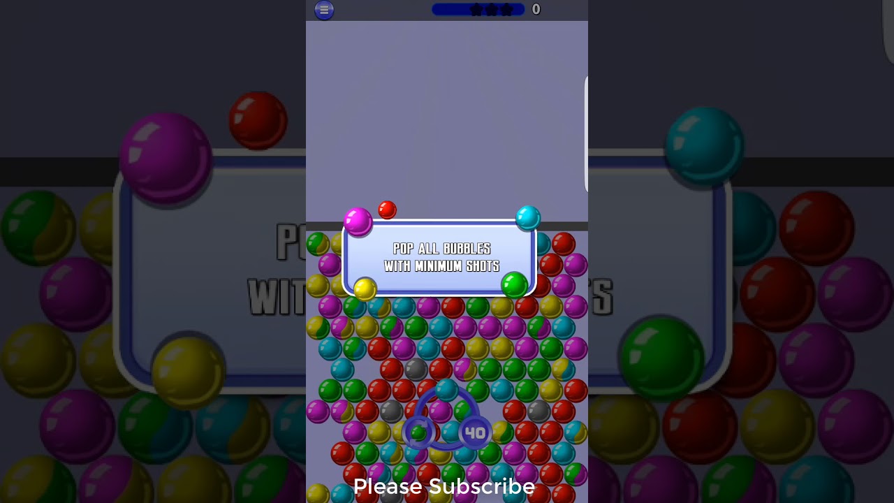 bubble shooter  level 86,87 , 88, 89, 90  best game of android very good game