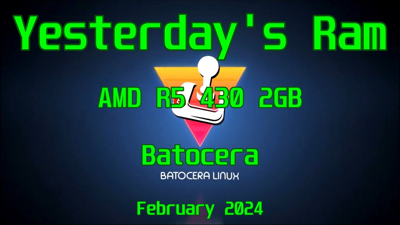 AMD R5 430 2GB - Batocera