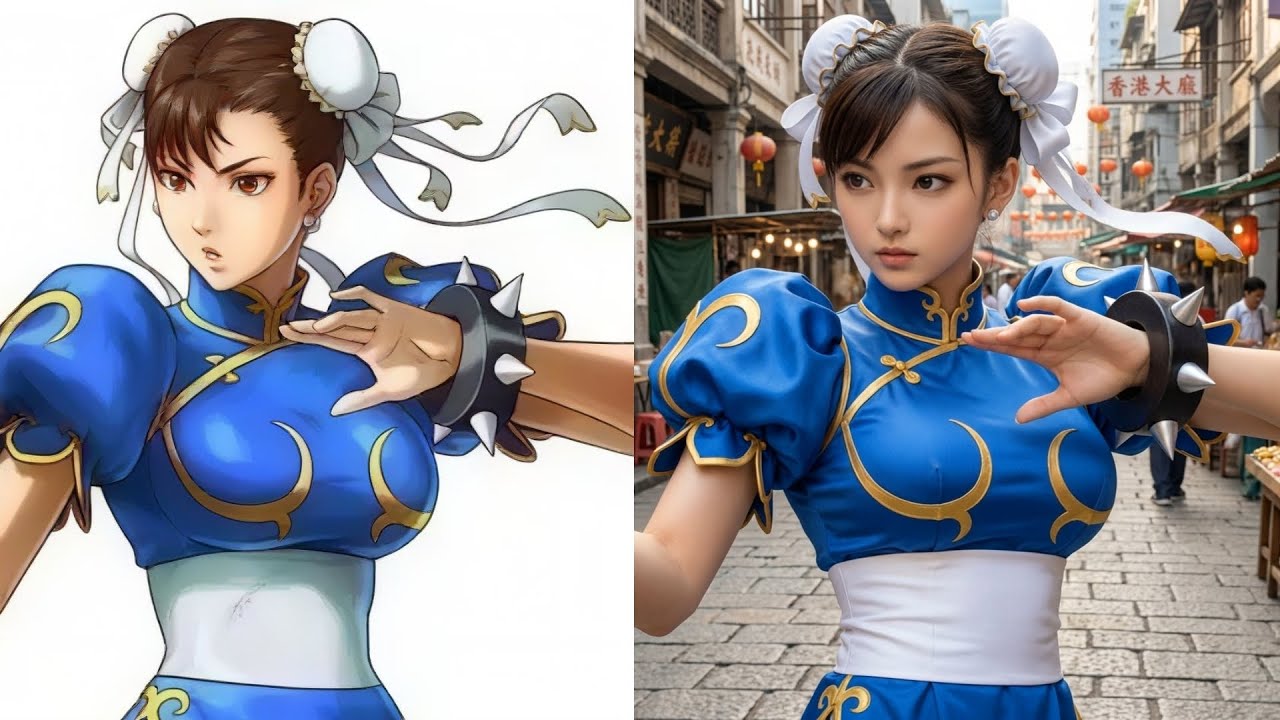 [StreetFighter] 스트리트 파이터 캐릭터 실사화 #ストリートファイター6 #liveaction #anime