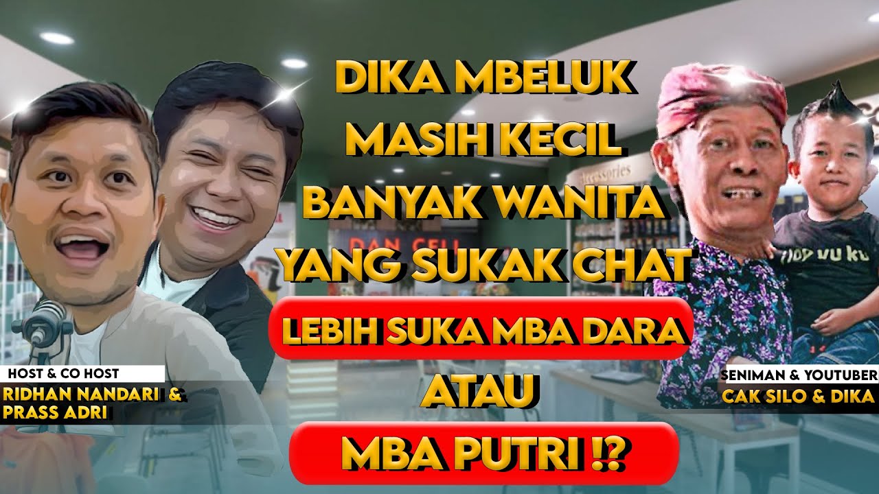 SUDAH  PACARAN DIKA MBELUK TERNYATA ADIK E ANDIK VERMANSYAH ?! #nanobukanpermen #caksilo #laraati
