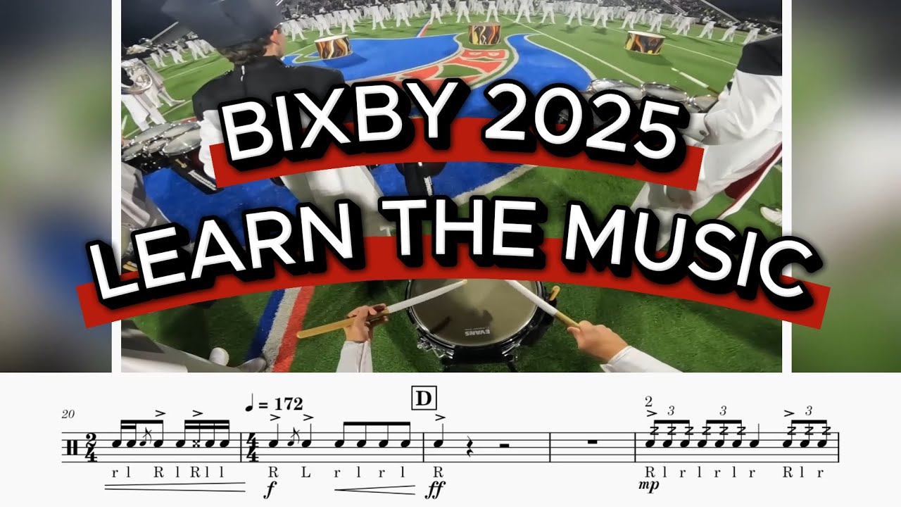 Pride of Bixby 2025 | LEARN THE MUSIC | (Snare)