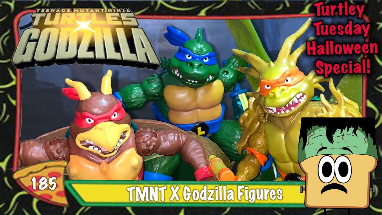 Godzilla X Ninja Turtles Figures
