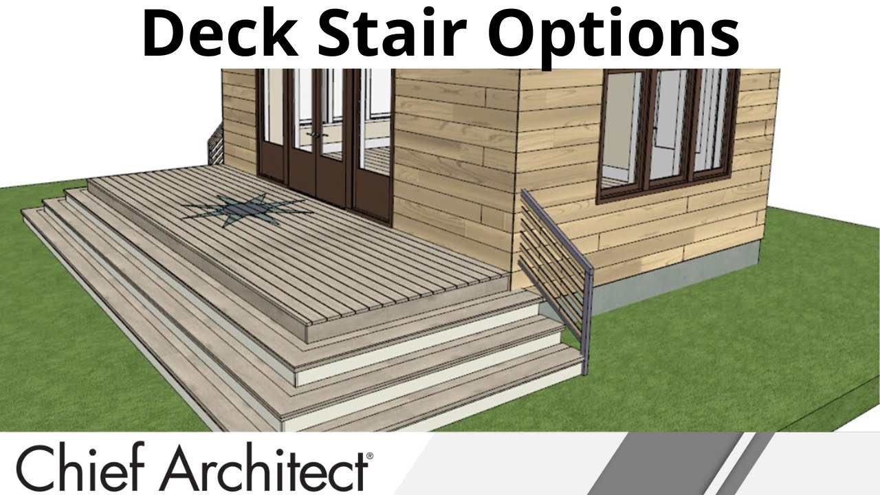 Creating Deck Stairs with Mitered Corners