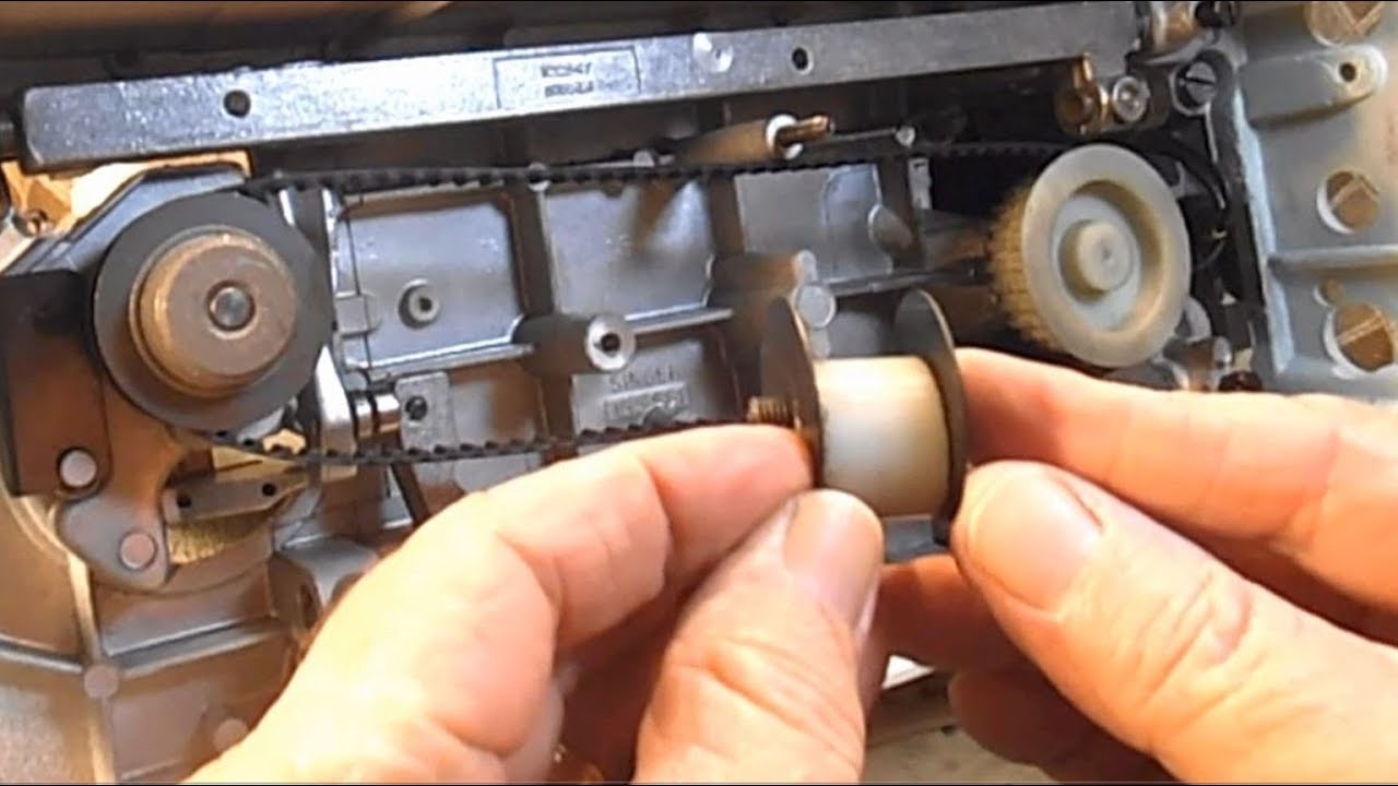 How to Replace the Timing Belt and Reset the Timing on the Singer Model 413 Sewing Machine