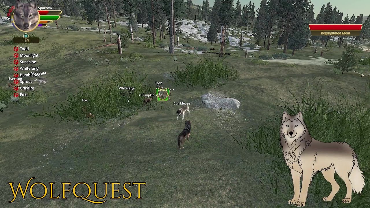WolfQuest - Стая Воробьев - Эпизод 56