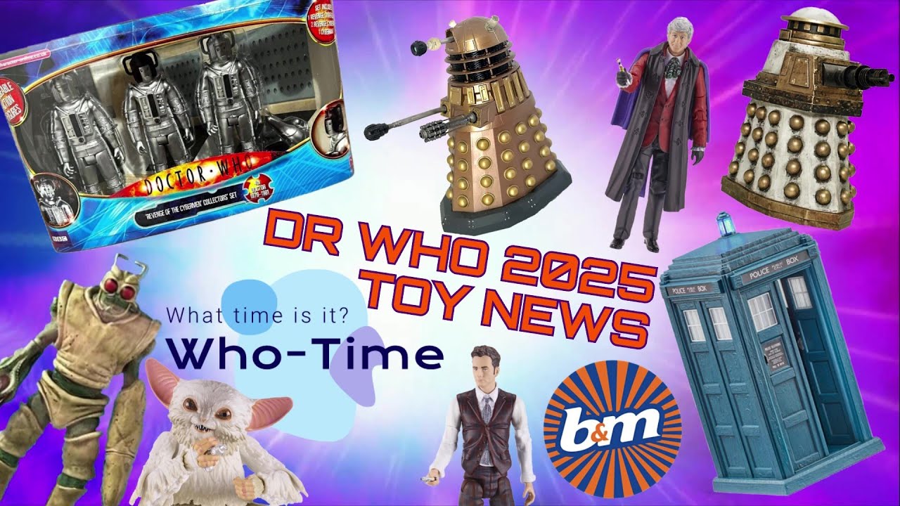 Doctor Who 2025 Action Figure News & Speculation: Upcoming B&M Sets & Online Exclusives