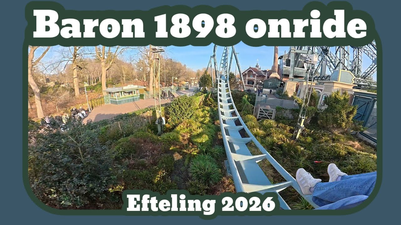 Baron 1898 onride [Efteling 2026]