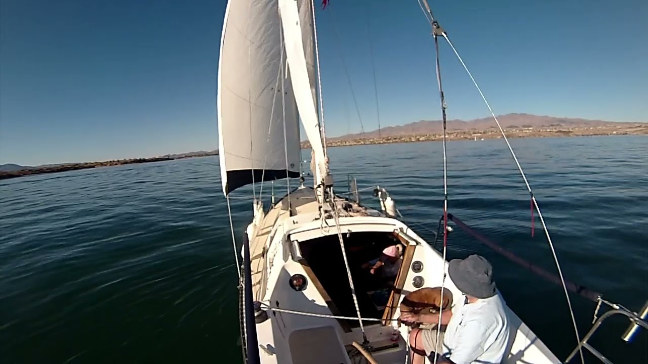 A light air sail on Lake Havasu