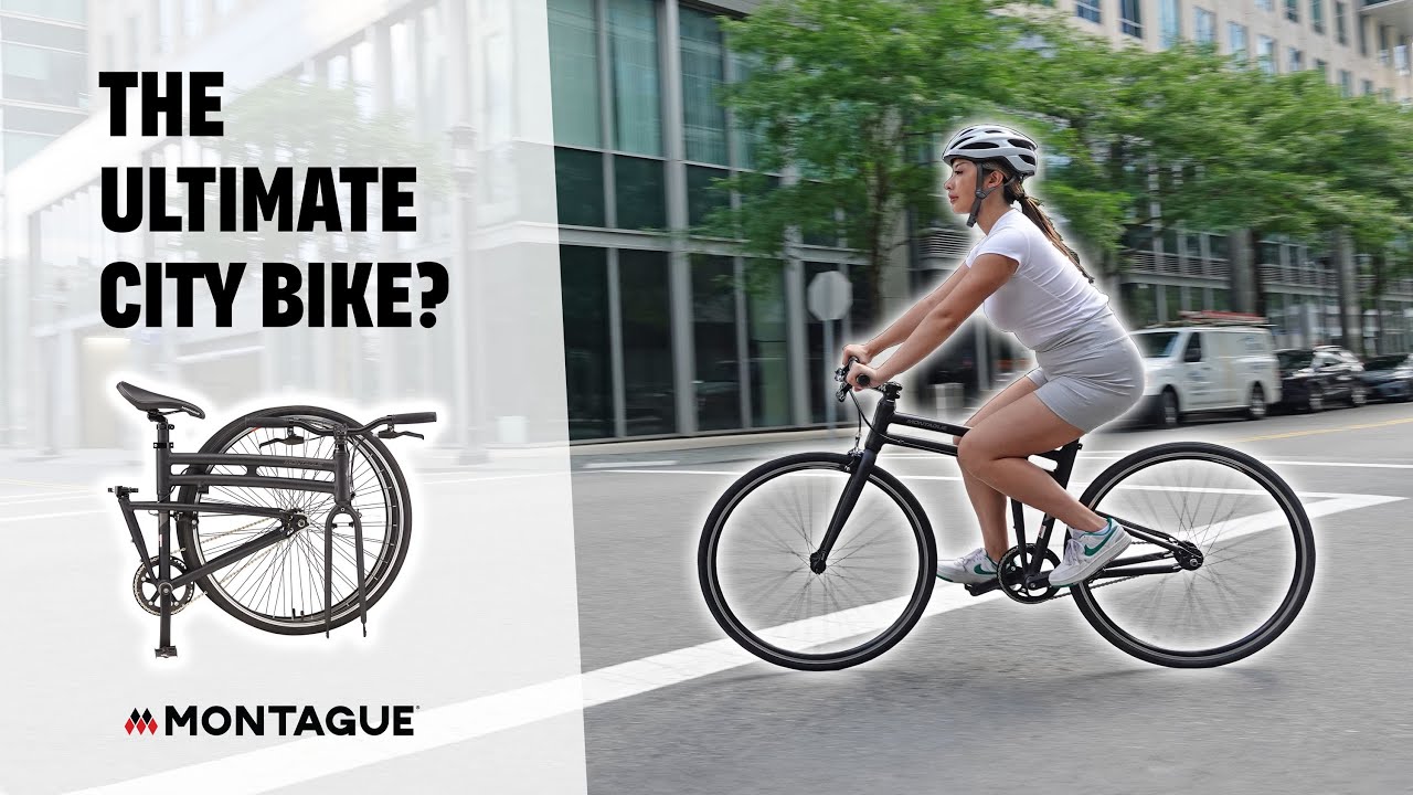 Montague Boston: Folding Single Speed / Fixed Gear Bike