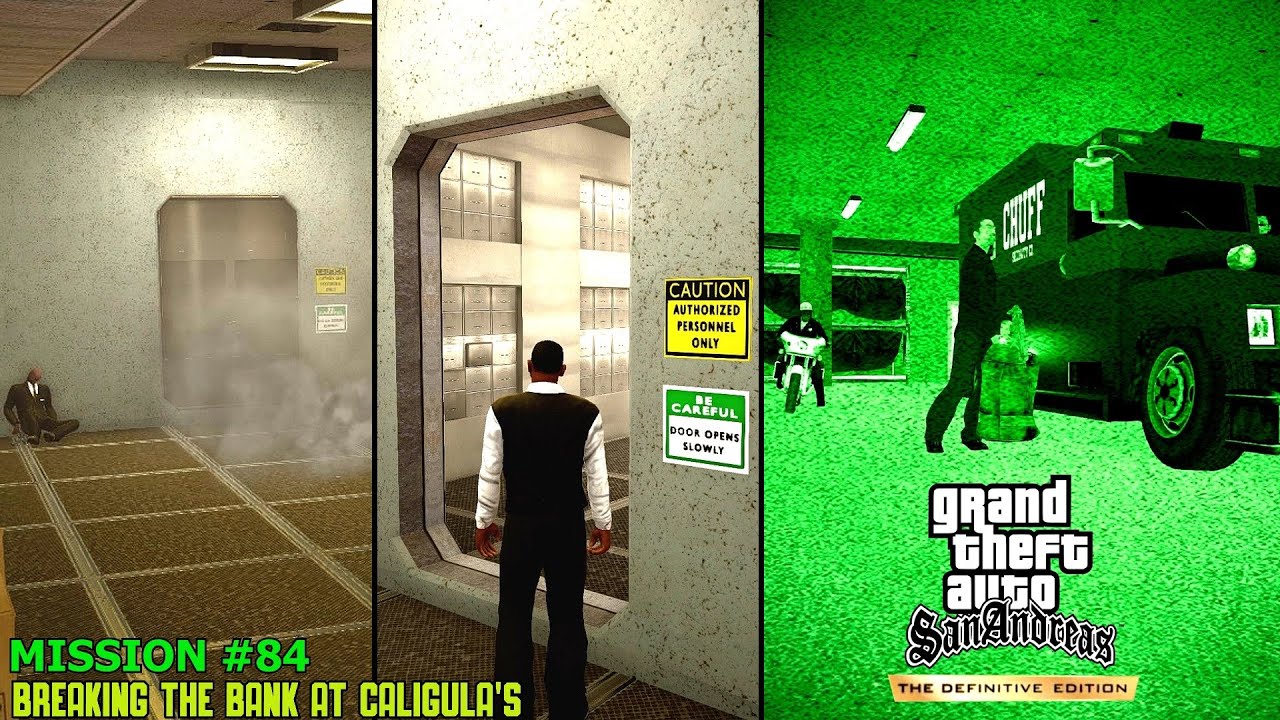GTA San Andreas: Definitive Edition - Mission #84 - Breaking the Bank at Caligula's