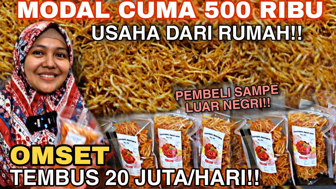 HEBAT!! IBU 3 ANAK HABISKAN 5 KWINTAL KENTANG OMSETNYA WOW, RESEP & CARA BUATNYA DIKASIH TAU
