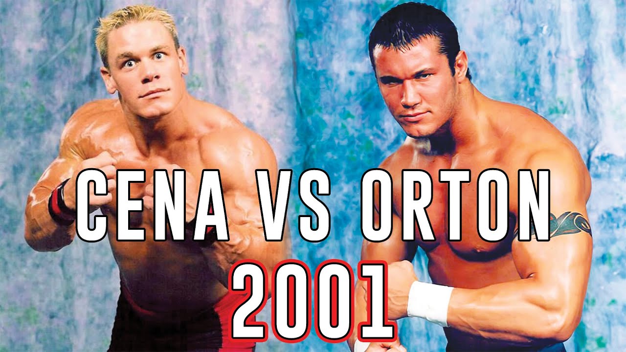PAINFULLY YOUNG JOHN CENA vs RANDY ORTON! | Brian Pillman Memorial Show 2001| PSN Wrestling