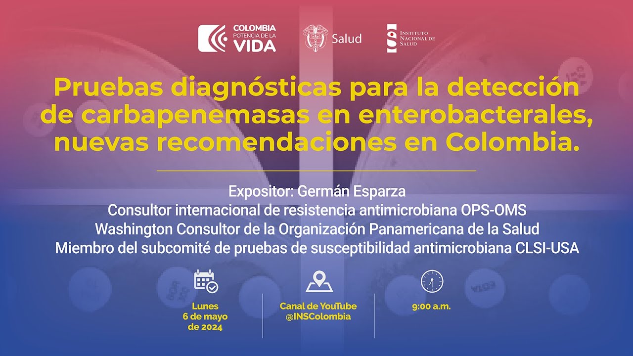 Pruebas diagnósticas para la detección de carbapenemasas en enterobacterales