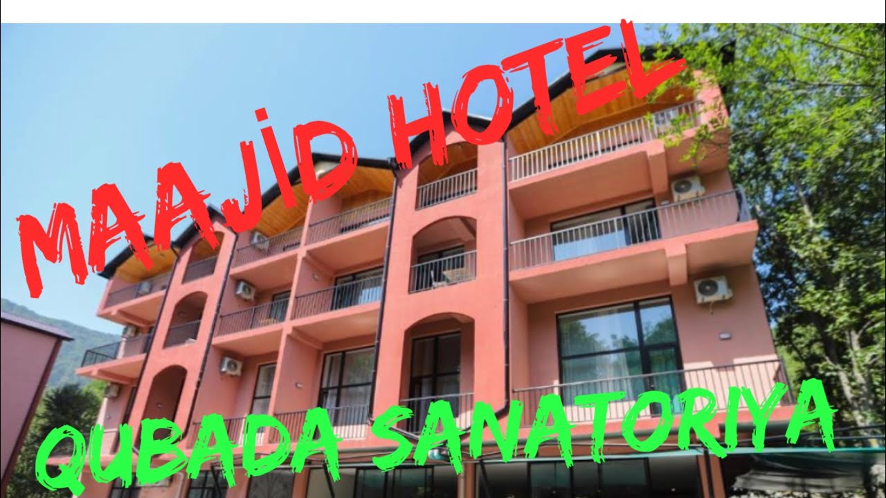 Maajid Quba hotel restaurant. Qubada istirahet merkezleri