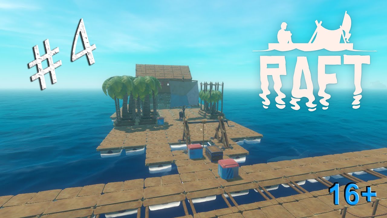 RAFT СТРИМ (2023) ► СТРОЙКА 4 #raft  #stream  #gamestream  #gaming