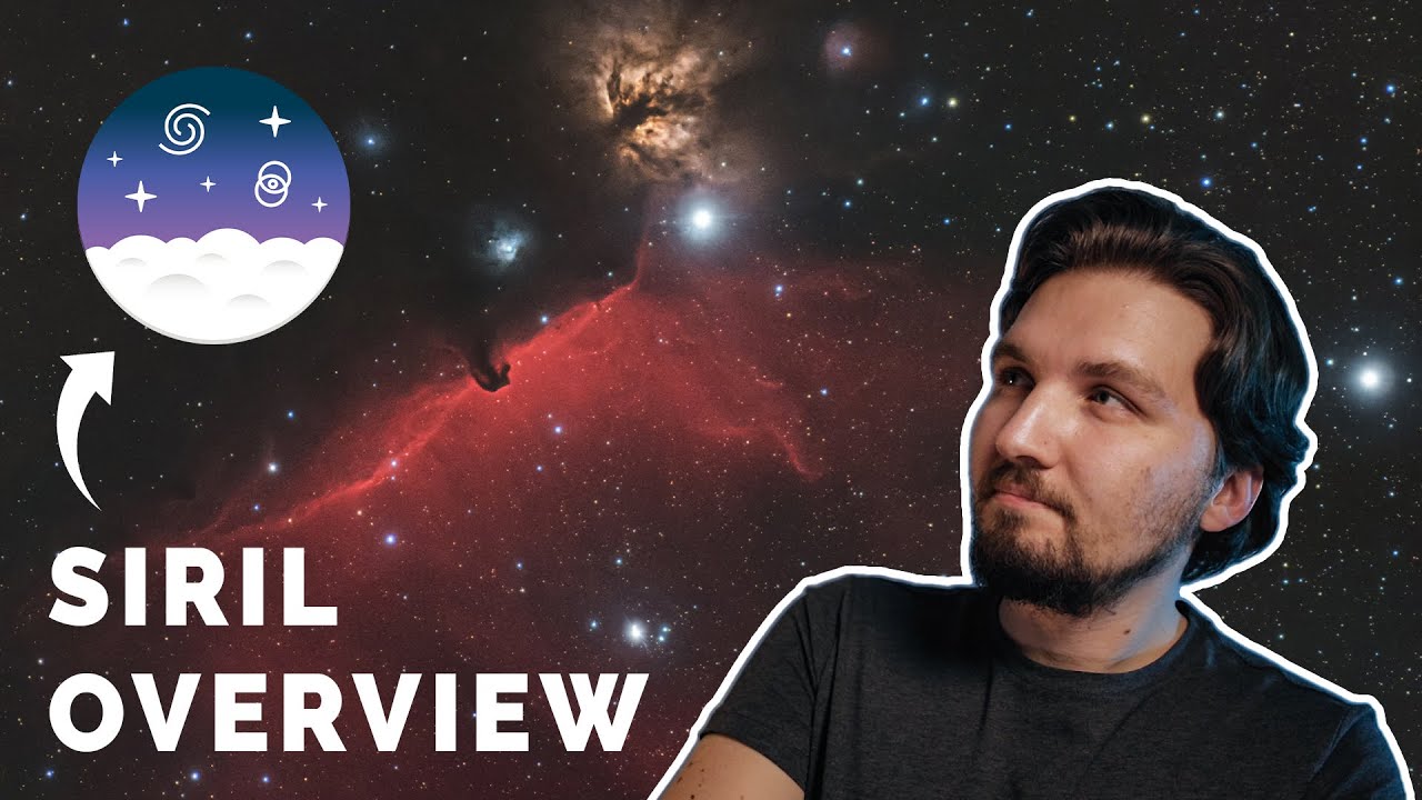 How to edit DEEP SKY images in SIRIL - powerful FREE astrophotography software for Windows Mac Linux