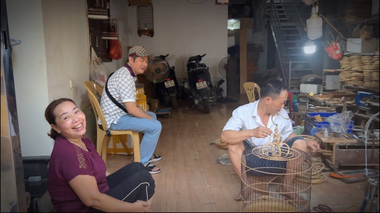 GHÉ Thăm Làng NGHỀ làm LỒNG CHIM “ VÁC “ thanh oai hà nội