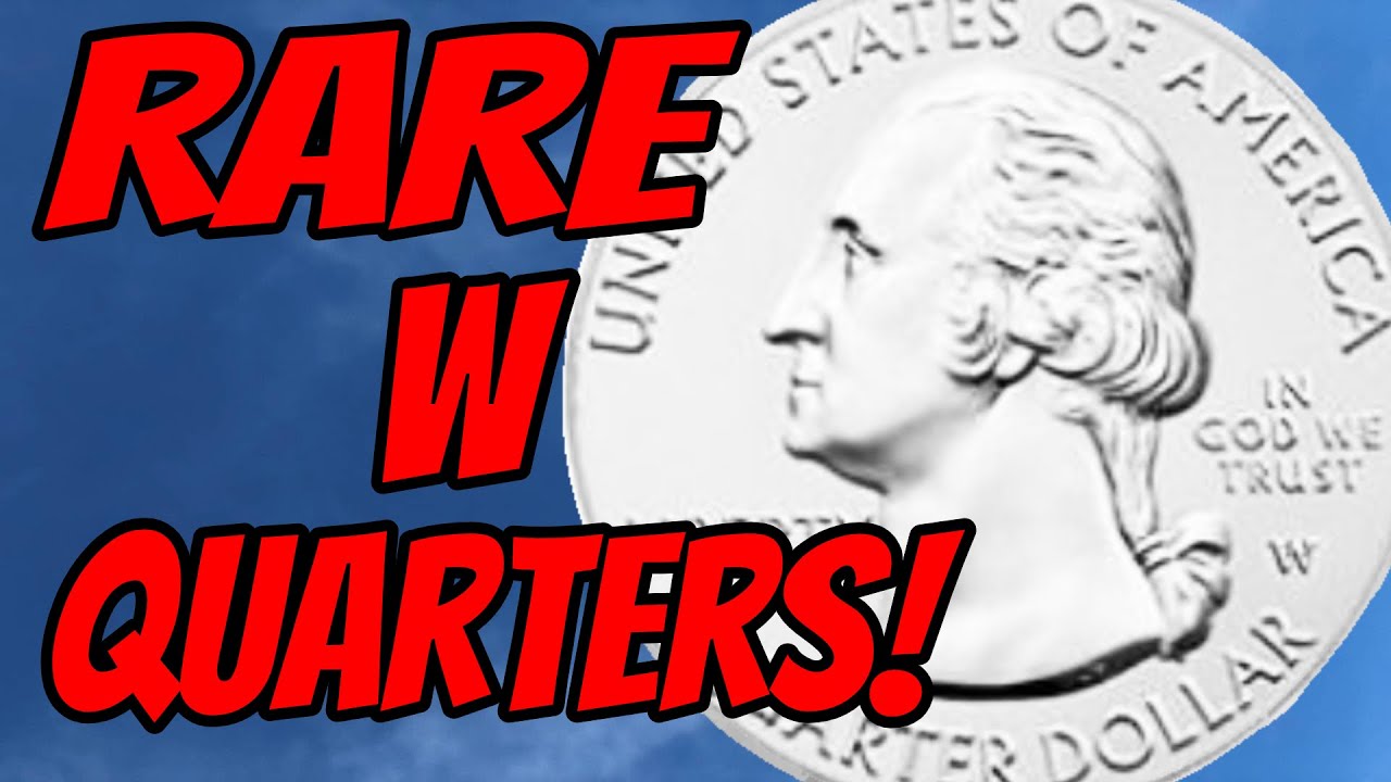 Монеты W Quarters стоят своих денег! Редкие монеты W Quarters!