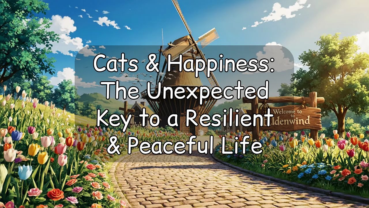 Cats & Happiness: The Unexpected Key to a Resilient & Peaceful Life