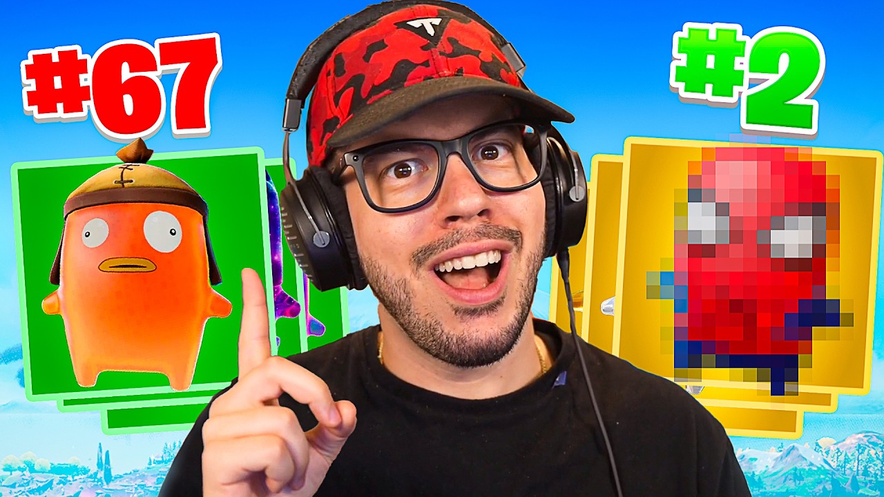 Рейтинг *ВСЕХ* СПРАЙТОВ в Fortnite! (Все 25 спрайтов)
