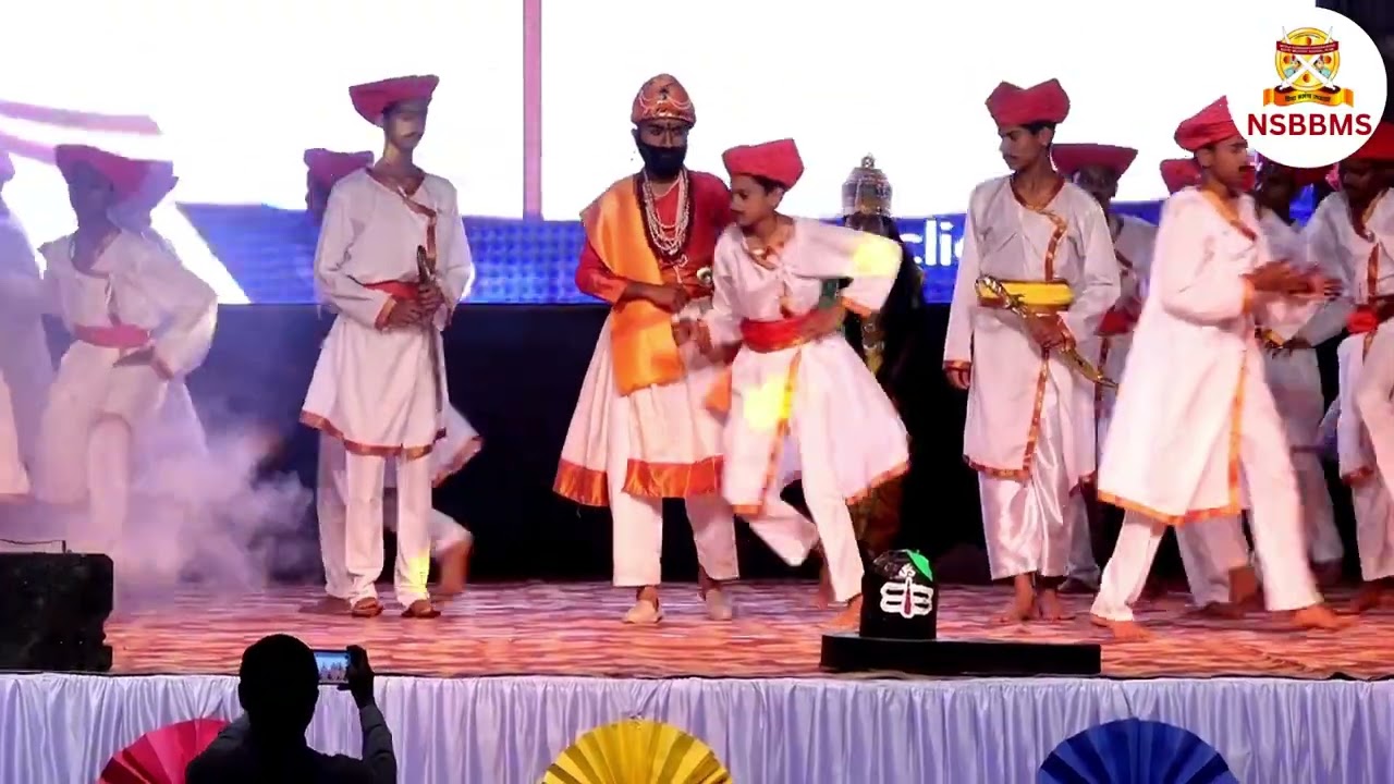 NSB Military School | SAPTRANG - 2026 - Shivneri Var Shivba Janmala Dance by Grade 8A Students