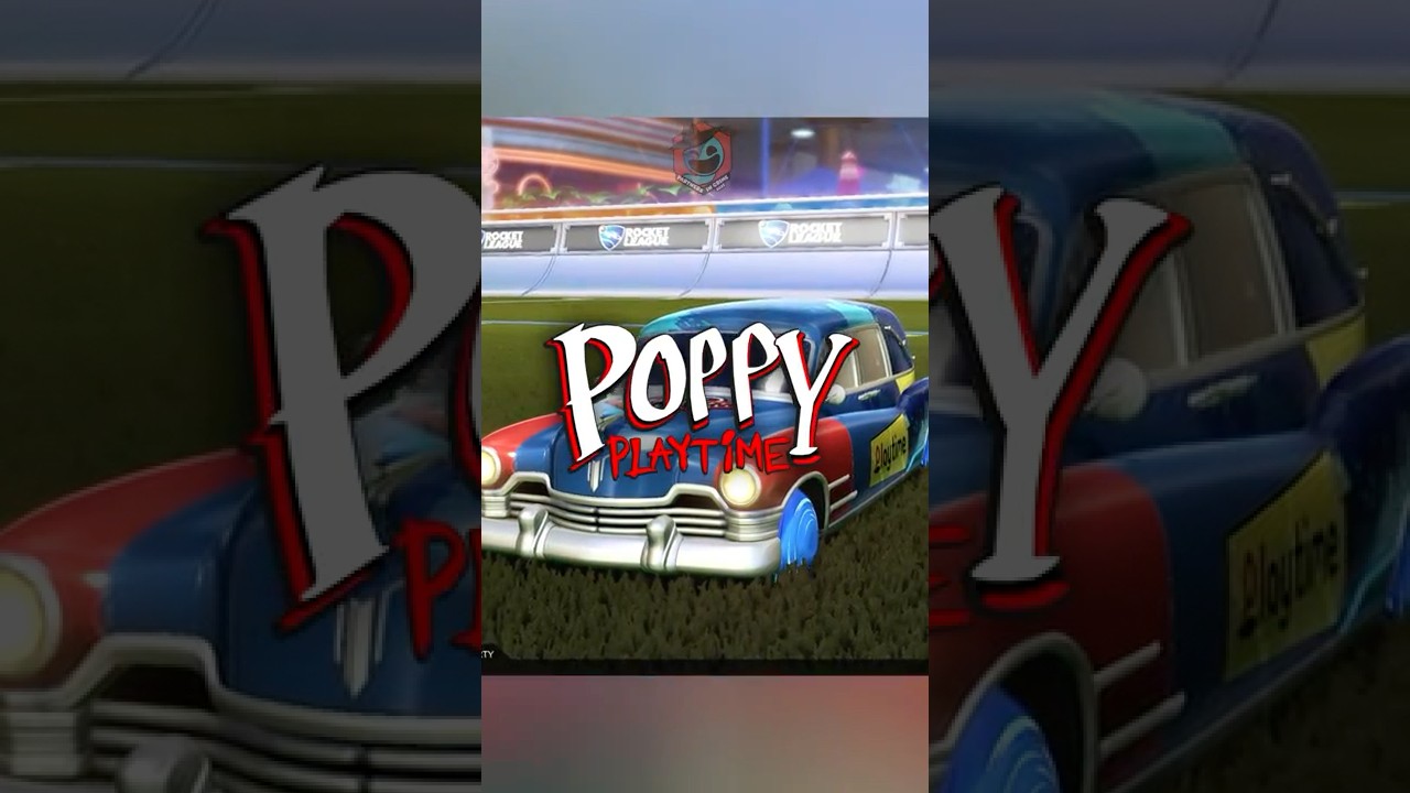 НОВЫЙ коллаборационный проект Poppy Playtime! (Rocket League) #mobpartnersincrime #poppyplaytime ...