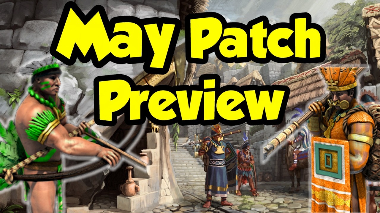 Preview of the upcoming May patch! (AoE2)