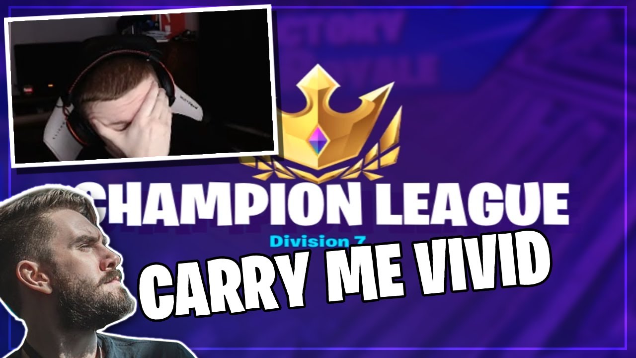 I Had to Carry 72hrs to the HIGHEST Fortnite Rank - Champion League