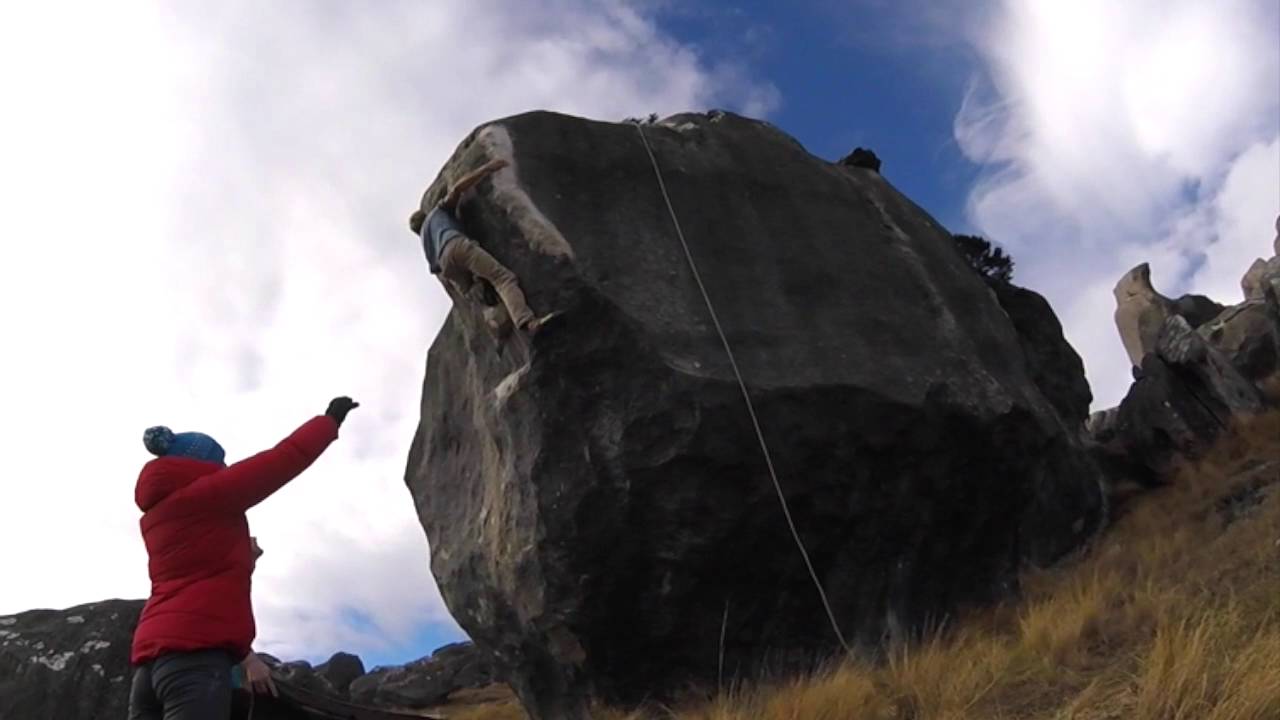 The Big Show 8a+, Flock Hill.