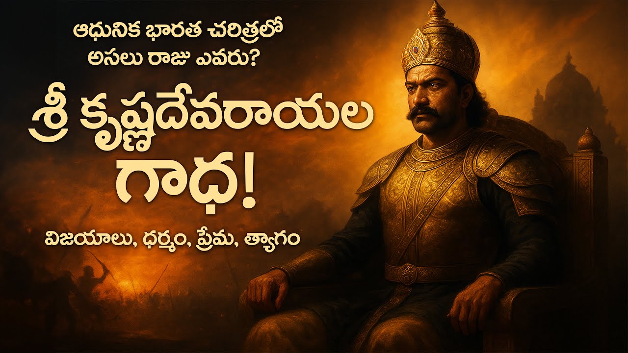 శ్రీ కృష్ణ దేవరాయ బయోగ్రఫీ | Biography of Shri Krishnadeva Raya | Sri Krishna Devaraya History