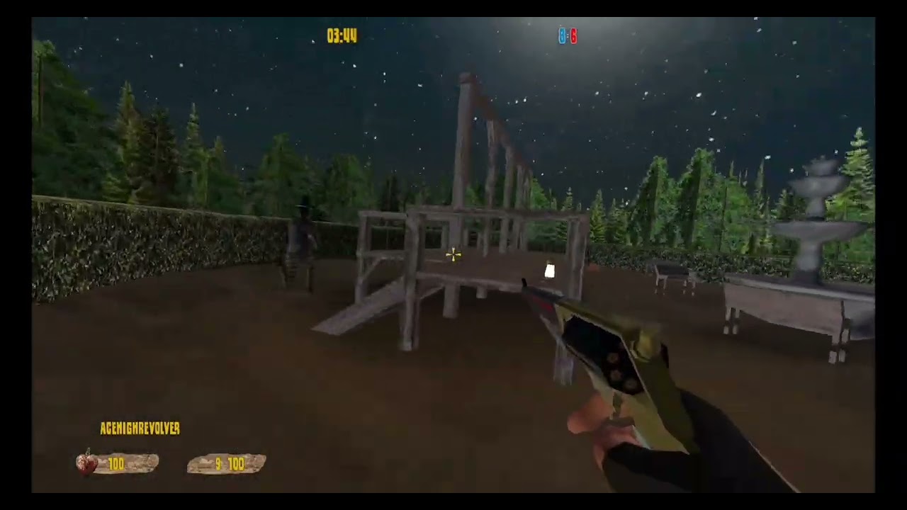 Sunset Standoff - Early Battle Against COMPS - N64 Perfect Dark Inspired FPS Made In Godot
