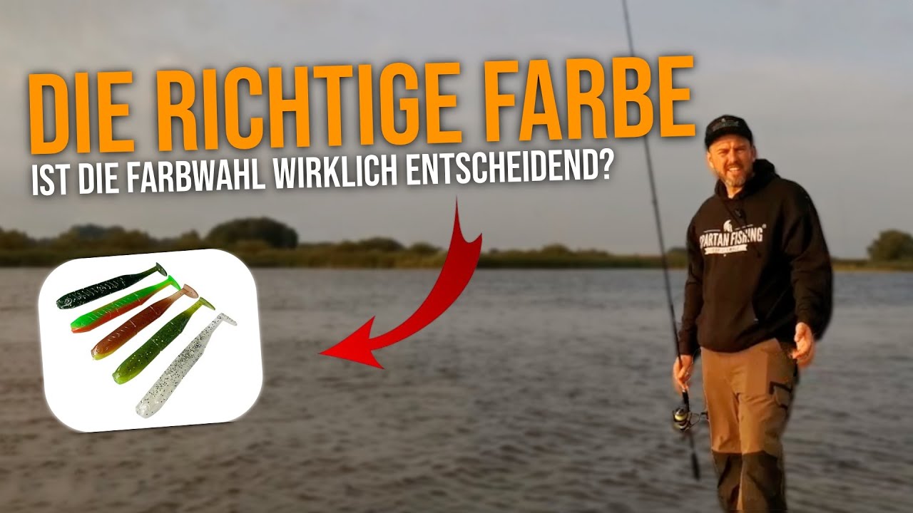 K&ouml;derfarben f&uuml;r Zander | GUMMIFISCH richtig f&uuml;hren |  Zanderangeln f&uuml;r Anf&auml;nger
