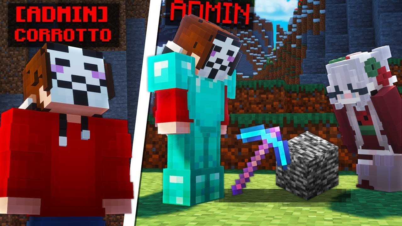 SONO DIVENTATO un ADMIN CORROTTO nel MIO SERVER MINECRAFT!