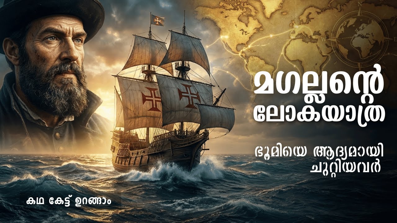 ഭൂമി ഉരുണ്ടതാണെന്ന് തെളിയിച്ച യാത്ര |  Magellan's Circumnavigation