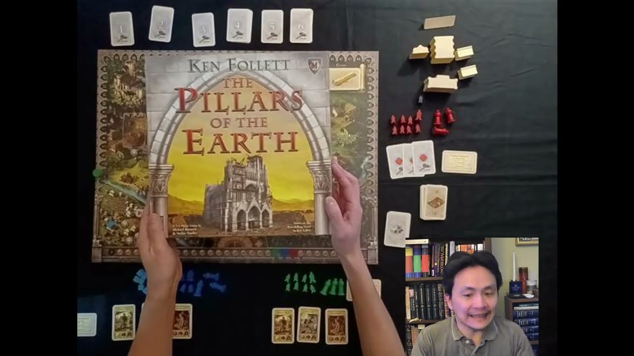 Set up & Play - The Pillars of the Earth (full board game rules teach)