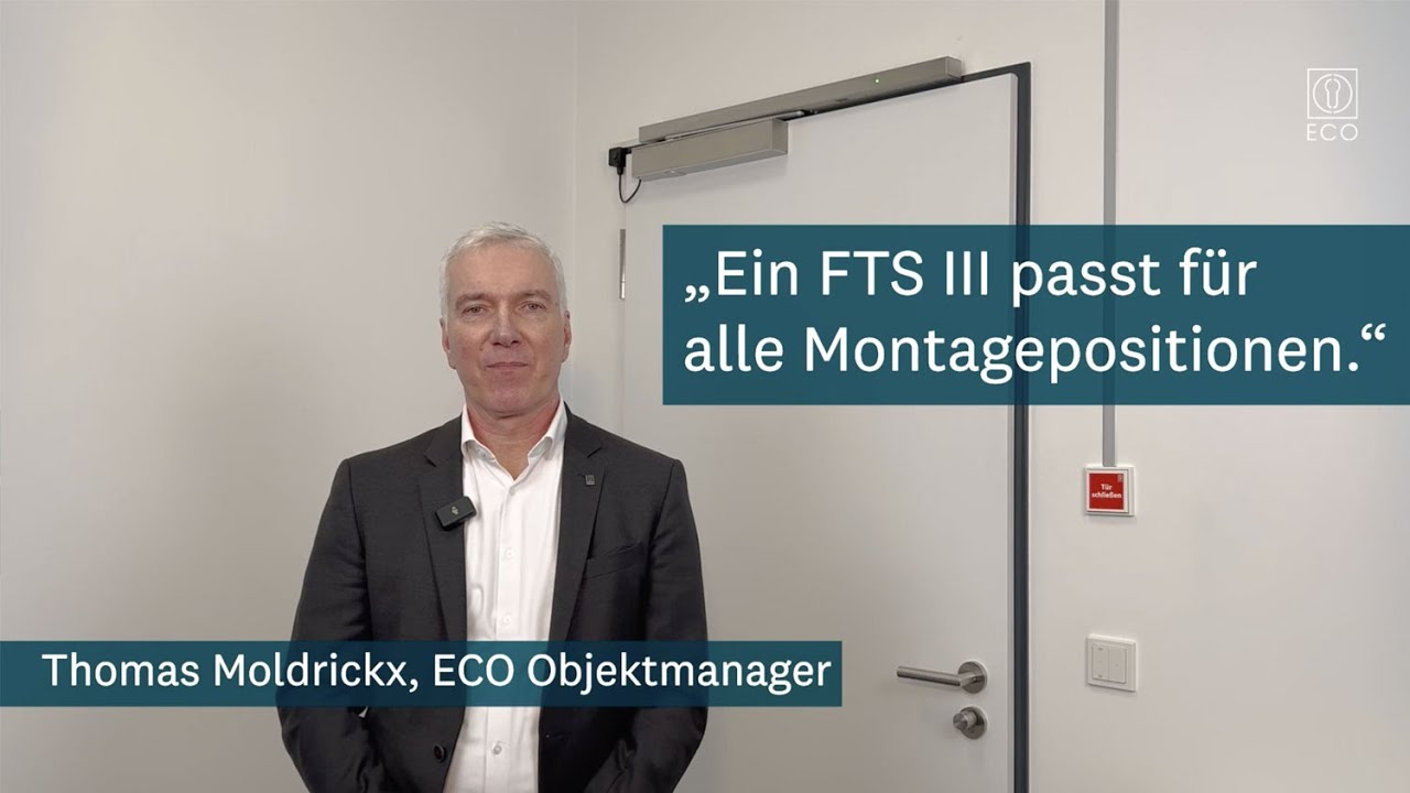 FTS III – Der Freilaufschließer für alle Einbausituationen