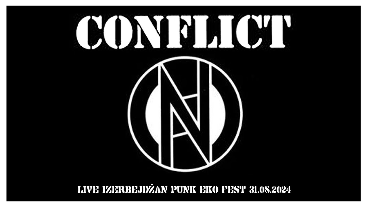 Conflict - live Izerbejdżan Punk Eko Fest 31.08.2024 /Multi-Cam/
