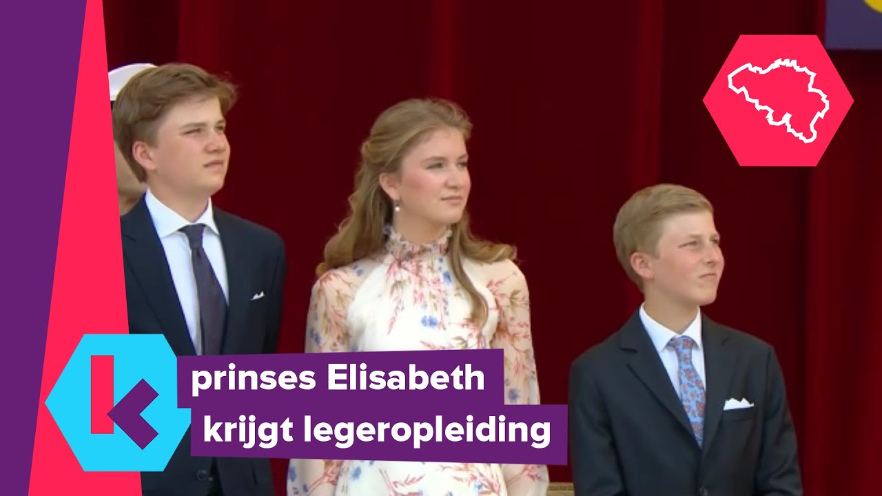 prinses Elisabeth gaat naar de Koninklijke Militaire School