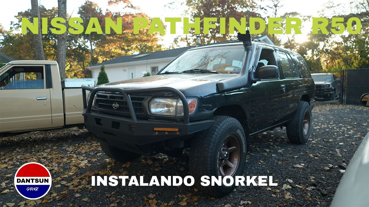 Instalando Snorkel a La Nissan Pathfinder R50