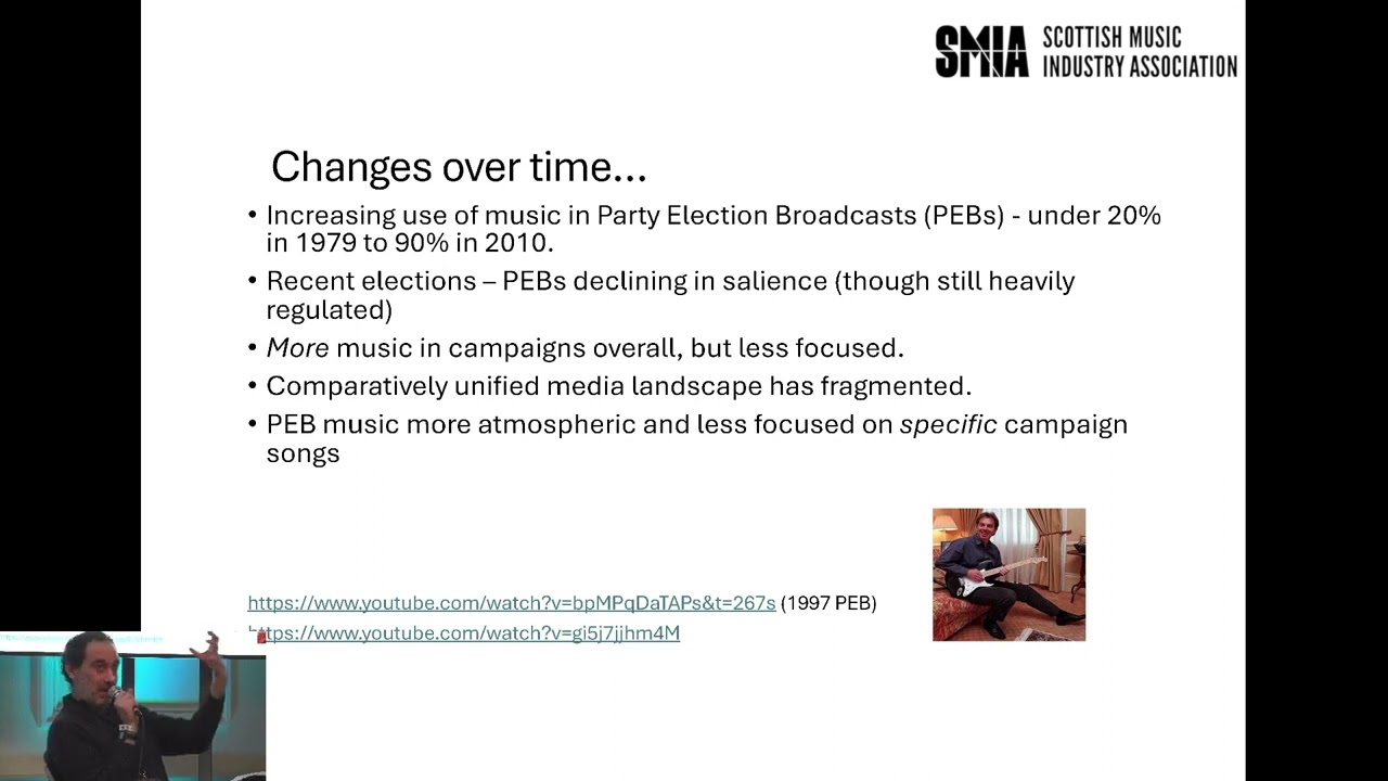 WD24: Sounding Off - The Changing Use Of Music In Elections (15 Minutes of Knowledge)