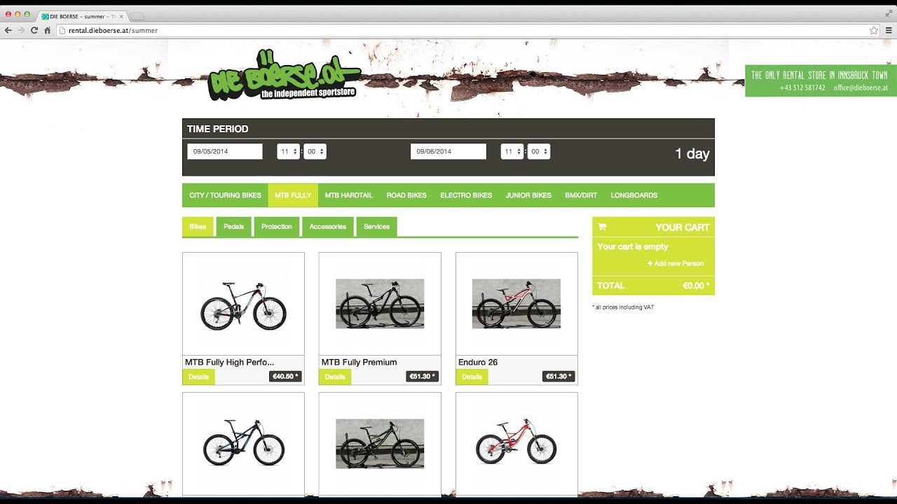 Die Boerse Summer Rental Tutorial -  